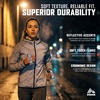 image:imageRBX 2lb Walking Weights Pair 1lb Each Soft Hand Weights with Reflective Safety Straps Ergonomic Grip amp Breathable Fabric Add Resistance to Walking Jogging amp AerobicsPurple