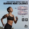 image:imageRBX 2lb Walking Weights Pair 1lb Each Soft Hand Weights with Reflective Safety Straps Ergonomic Grip amp Breathable Fabric Add Resistance to Walking Jogging amp AerobicsLight Purple