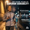 image:imageRBX 2lb Walking Weights Pair 1lb Each Soft Hand Weights with Reflective Safety Straps Ergonomic Grip amp Breathable Fabric Add Resistance to Walking Jogging amp AerobicsBlue