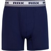 image:imageRBX Active Mens Athletic Performance Quick Dry MultiPack Boxer Brief SetBlackNavyCharcoalwith Fly