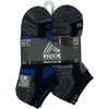 image:imageRBX Active Mens Basics Athletic Performance Cushioned XDri Quick Dry Ankle No Show Low Cut Socks 6Pack