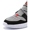image:imageRBX Active Mens Lace Up Breathable Knit Athletic Running Shoe STP GreyBlack 9