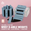 image:imageRBX Adjustable Ankle amp Wrist Weights Customizable for Pilates Yoga Walking Barre Home Workouts amp Strength TrainingBlue