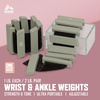 image:imageRBX Adjustable Ankle amp Wrist Weights Customizable for Pilates Yoga Walking Barre Home Workouts amp Strength TrainingOlive