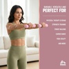 image:imageRBX Hand Weights Neoprene Hand Weights for Home Workouts Cardio amp Strength Training Home Gym EquipmentLight Pink
