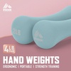 image:imageRBX Hand Weights Neoprene Hand Weights for Home Workouts Cardio amp Strength Training Home Gym EquipmentPastel Blue