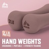 image:imageRBX Hand Weights Neoprene Hand Weights for Home Workouts Cardio amp Strength Training Home Gym EquipmentRose Gold