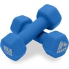 image:imageRBX Weights Dumbbells Set  Neoprene Arm Weights With NonSlip Grip Strength Training Equipment for Home or Gym AntiRollMalibu Blue