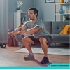 image:imageRBX Weights Dumbbells Set  Neoprene Arm Weights With NonSlip Grip Strength Training Equipment for Home or Gym AntiRollRoyal Plum
