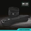 image:imageRBX Wrist amp Ankle Weights Set Adjustable Comfort Fit for Training amp ToningBlack
