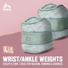 image:imageRBX Wrist amp Ankle Weights Set Adjustable Comfort Fit for Training amp ToningGreen