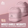 image:imageRBX Wrist amp Ankle Weights Set Adjustable Comfort Fit for Training amp ToningPink