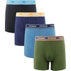 image:imageRBX Active Mens Athletic Performance Quick Dry MultiPack Boxer Brief SetGreenBlackNavyLight Blue