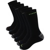 image:imageRBX Active Mens Athletic XDri Quick Dry 6Pack Crew Socks