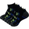 image:imageRBX Active Mens Basics Athletic Performance Cushioned XDri Quick Dry Ankle No Show Low Cut Socks 6Pack