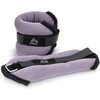image:imageRBX Wrist amp Ankle Weights Set Adjustable Comfort Fit for Training amp ToningLight Purple