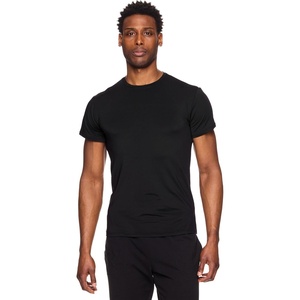 image:imageRBX Active Mens 2Pack Short Sleeve Ultra Soft Crew Neck UndershirtsSolid Black