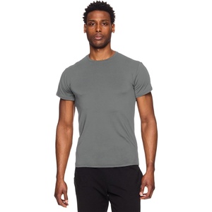 image:imageRBX Active Mens 2Pack Short Sleeve Ultra Soft Crew Neck UndershirtsSolid Grey