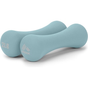 image:imageRBX Hand Weights Neoprene Hand Weights for Home Workouts Cardio amp Strength Training Home Gym EquipmentPastel Blue