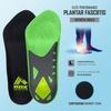 image:imagePlantar Fasciitis Ortho Insole Mens 34 Size Lime