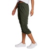 image:imageRBX Active Capri Pants for Women Joggers Stretch Lightweight Womens Casual Pant Capri with DrawstringIvy Green