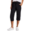 image:imageRBX Active Capri Pants for Women Joggers Stretch Lightweight Womens Casual Pant Capri with DrawstringJet Black