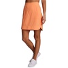 image:imageRBX Active Longer Length Skort for Women Quick Drying Woven Pickleball Golf Skort with Pockets for Tennis Hiking RunningCantaloupe