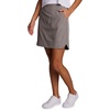 image:imageRBX Active Longer Length Skort for Women Quick Drying Woven Pickleball Golf Skort with Pockets for Tennis Hiking RunningDriftwood