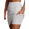 image:imageRBX Active Longer Length Skort for Women Quick Drying Woven Pickleball Golf Skort with Pockets for Tennis Hiking RunningGardenia Cream