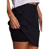 image:imageRBX Active Longer Length Skort for Women Quick Drying Woven Pickleball Golf Skort with Pockets for Tennis Hiking RunningLong Length Black