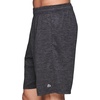 image:imageRBX Active Mens 9Inch Inseam Workout Running Gym Athletic Basketball Shorts with PocketsStriated Texture Charcoal