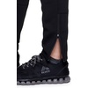 image:imageRBX Active Mens Athletic Fleece Lined Tapered Jogger Sweatpant with PocketAnkle Zip Black