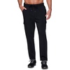image:imageRBX Active Mens Athletic Fleece Lined Tapered Jogger Sweatpant with PocketBlack Solid Cargo