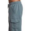 image:imageRBX Active Mens Athletic Fleece Lined Tapered Jogger Sweatpant with PocketBlue Slate Cargo