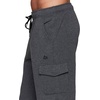 image:imageRBX Active Mens Athletic Fleece Lined Tapered Jogger Sweatpant with PocketCharcoal Heather Cargo