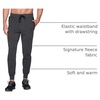 image:imageRBX Active Mens Athletic Fleece Lined Tapered Jogger Sweatpant with PocketF20 Bonded Charcoal