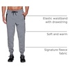 image:imageRBX Active Mens Athletic Fleece Lined Tapered Jogger Sweatpant with PocketGrey Bonded