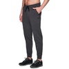 image:imageRBX Active Mens Athletic Fleece Lined Tapered Jogger Sweatpant with PocketHtr Zip Charcoal
