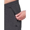 image:imageRBX Active Mens Athletic Fleece Lined Tapered Jogger Sweatpant with PocketHtr Zip Charcoal