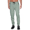 image:imageRBX Active Mens Athletic Fleece Lined Tapered Jogger Sweatpant with PocketHtr Zip Sage