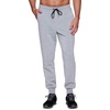 image:imageRBX Active Mens Athletic Fleece Lined Tapered Jogger Sweatpant with PocketSolid Heathered Grey