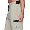 image:imageRBX Active Mens Athletic Fleece Lined Tapered Jogger Sweatpant with PocketZip Pocket Stone