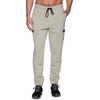 image:imageRBX Active Mens Athletic Fleece Lined Tapered Jogger Sweatpant with PocketZip Pocket Stone