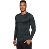 image:imageRBX Active Mens Athletic Performance Long Sleeve Crew Neck Fleece Lined Insulated Fitted Base Layer TShirtF19 Dark Green