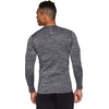 image:imageRBX Active Mens Athletic Performance Long Sleeve Crew Neck Fleece Lined Insulated Fitted Base Layer TShirtF19 Grey