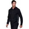 image:imageRBX Active Mens Fleece Workout Athletic Pullover HoodieColorblock Black