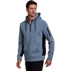 image:imageRBX Active Mens Fleece Workout Athletic Pullover HoodieColorblock Blue Slate