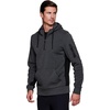 image:imageRBX Active Mens Fleece Workout Athletic Pullover HoodieColorblock Charcoal