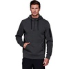 image:imageRBX Active Mens Fleece Workout Athletic Pullover HoodieColorblock Charcoal