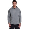 image:imageRBX Active Mens Fleece Workout Athletic Pullover HoodieMedium Grey Combo